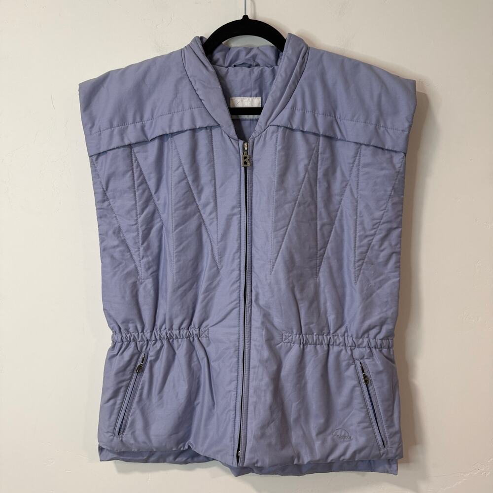 Bogner Women's Vintage Insulated Vest Light Purple 10 90s Retro